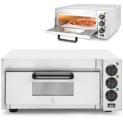 Four à pizza mono chambre pour 1 grande pizza 2000 w 230 v Hendi 220290