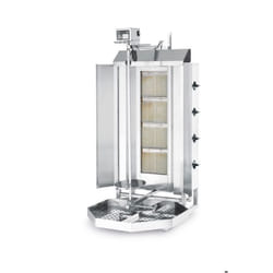 Grill à gaz à kebab Profi Line 12kW 470x550x(H)1150 mm - Hendi