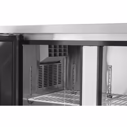 Hendi 233382 table de préparation réfrigérée Acier inoxydable