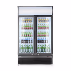 Hendi 233795, Refroidisseur de boisson, Pose libre, Noir, Aluminium, Polypropylène (PP), Acier inoxydable, 38 °C, 16 °C