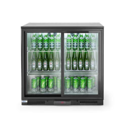 Hendi 233917 réfrigérateur et congélateur commerciaux Vitrine arrière bar 197 L Pose libre