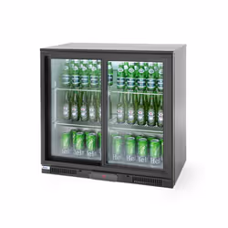 Hendi 233917 réfrigérateur et congélateur commerciaux Vitrine arrière bar 197 L Pose libre
