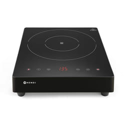 Hendi Kitchen Line Noir Comptoir 44 cm Plaque avec zone à induction 1 zone(s)