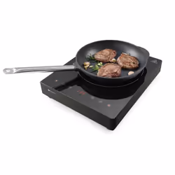 Hendi Kitchen Line Noir Comptoir 44 cm Plaque avec zone à induction 1 zone(s)