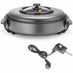 Numéro du fabricant: HENDI 239506 Poêle multi-friteuse électrique Hendi d'un diamètre de 500 mm. Parfait pour préparer des pi ...