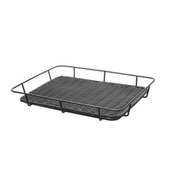 Hendi 426555 Panier à pain Polypropylène (PP), Acier inoxydable Noir