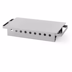 Numéro du fabricant : 463000 Chauffe-table pour assiettes et plats avec 2 bougies - Boîtier et poignées en acier inoxydable - ...