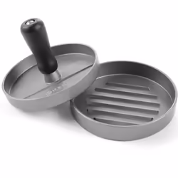 Numéro constructeur : 513026 Presse à hamburger manuelle Caractéristiques du produit : - Diamètre du hamburger 120 mm - Fabri ...