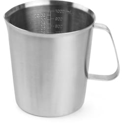 Tasse doseuse de cuisine avec balance en inox 1 l Hendi 516201