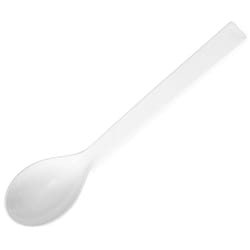 Cuillère à salade en plastique san jusqu'à 80°C, blanche, longueur 335 mm Hendi 564400