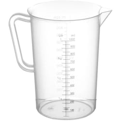 Gobelet doseur alimentaire avec graduations en polypropylène, 1 l Hendi 567203