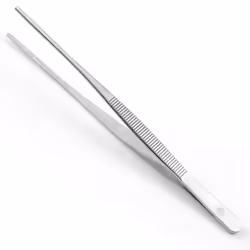 Numéro du fabricant : 680032 Pince à épiler gastronomique adaptée pour décorer les plats, retourner les produits frits dans u ...