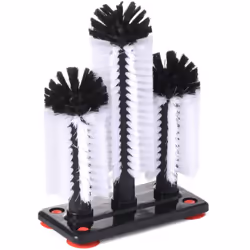 Numéro du fabricant : 696040 Les brosses à barre Hendi pour nettoyer les verres et les assiettes comprennent : – 3 brosses en ...
