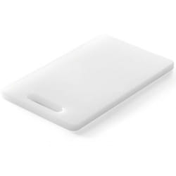 Planche de cuisine pour couper et hacher avec manche en pehd 25x15cm Hendi 826348