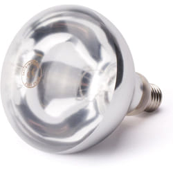 Ampoule infrarouge pour lampe chauffe-plats E27 250W blanche