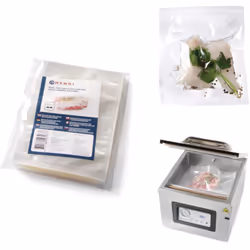Nom du fabricant : Hendi 971352. Les sacs Hendi pour cuisson sous vide ou machines d'emballage sous vide à chambre de dimensi ...