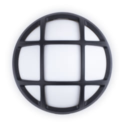 Smartwares GOL-004-HB Applique LED 4W extérieur rond noir en plastique