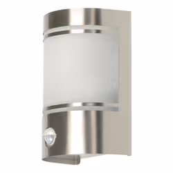 Ranex 5000.299 Joint intelligent, Éclairage mural, Acier inoxydable, Blanc, Metal / Glass, IP44, Entrée, Façade, Patio, Monta ...