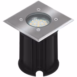 Ranex 5000.459 Spot LED extérieur encastrable, Spot lumineux encastrable, GU10, 1 ampoule(s), LED, 3000 K, Noir