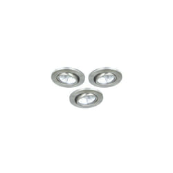 XQ-lite XQ0818 éclairage de plafond Acier brossé GU10 Halogène