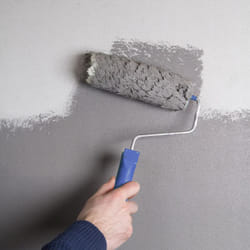 Fresco - Rouleau fibre de verre blanc à peindre lisse 2500 x 100cm pré-traité 190g/m² - Couvrance 25m² - Revêtement Isolant, Rénovation Et Protection