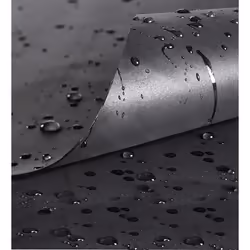 Colibri PVC-Teichfolie schwarz 0.5 mm, Bâche pour bassin, Noir, PVC, 4000 mm, 4000 mm, 0,5 mm