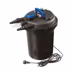 Altadex 1355413, Filtre de bassin, Noir, 18000 L, 5000 l/h, 510 mm, 38 cm