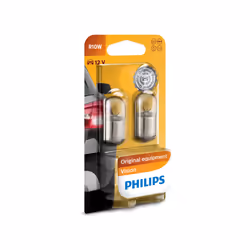 Philips Vision 12814B2 Lampe conventionnelle de signalisation et habitacles, 10 W, 12 V, R10W, 2 pièce(s)