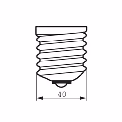 Philips 19345215 ampoule au sodium 405 W E40 55400 lm 2000 K