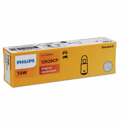 Philips Vision 12929CP Lampe conventionnelle de signalisation et habitacles, 4 W, 12 V, T4W, 1 pièce(s)