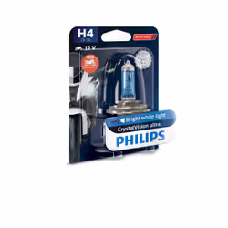 Philips CrystalVision Ultra 12342CVUBW Éclairages avant moto