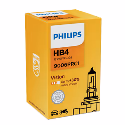 Philips Vision 9006PRC1 Lampe pour éclairage avant, 55 W, 12 V, HB4, 3200 K, 1 pièce(s)