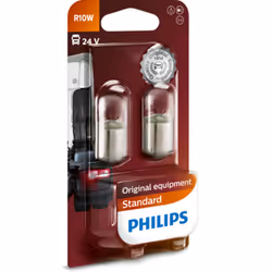 Ampoule secondaire PHILIPS R10W 24V/10W, 2 pièce