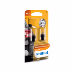 Philips Vision 12598B2 Lampe conventionnelle de signalisation et habitacles, 1,2 W, 12 V, 2 pièce(s)