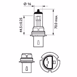 Ampoules PHILIPS PHI 9004C1, 1 pièce - Vue supplémentaire 5