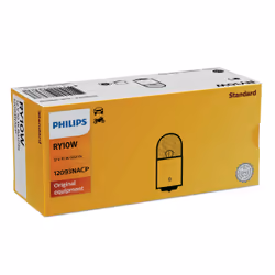 Philips Vision 12093NACP Lampe conventionnelle de signalisation et habitacles, 10 W, 12 V, RY10W, 1 pièce(s)