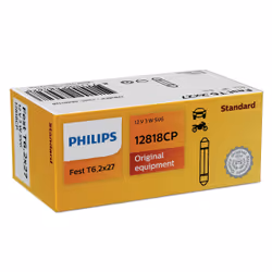 Philips Vision 12818CP Lampe conventionnelle de signalisation et habitacles, 3 W, 12 V, Décoration, 1 pièce(s)