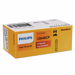Philips Vision 12848CP Lampe conventionnelle de signalisation et habitacles, 3 W, 12 V, Décoration, 1 pièce(s)