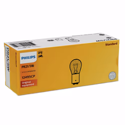 Philips Vision 12495CP Lampe conventionnelle de signalisation et habitacles, 5 W, 12 V, PR21/5W, 1 pièce(s)