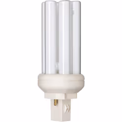 Philips MASTER PL-T 2 Pin, 18 W, GX24d-2, 2P, 1200 lm, Blanc chaud