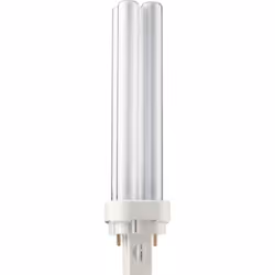 Philips MASTER PL-C 2 Pin, 18 W, G24d-2, 2P, 10000 h, 1200 lm, Blanc chaud