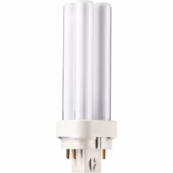 Philips MASTER PL-C 4 Pin, 10 W, G24q-1, 4P, 600 lm, Blanc chaud
