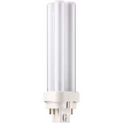 Philips MASTER PL-C 4 Pin, 13 W, G24q-1, 4P, 900 lm, Blanc chaud