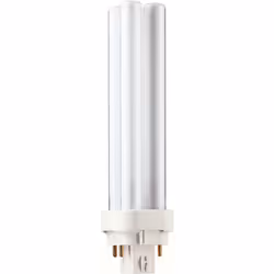 Philips MASTER PL-C, 16,5 W, G24q-2, 1200 lm, 13000 h, Blanc chaud