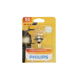 Ampoule secondaire PHILIPS S3 Vision Moto 12V, 15W, 1 pièce