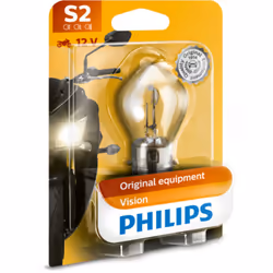 Ampoule halogène PHILIPS S2 CityVision Moto 12V, 35W, 1 pièce