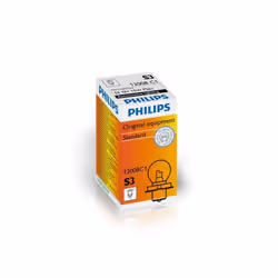 Ampoule secondaire PHILIPS S3 Vision Moto 12V, 15W, 1 pièce