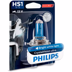 Ampoule PHILIPS HS1 CrystalVision ultra Moto 12V, 35W, 1 pièce