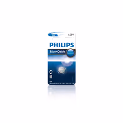 Philips Minicells Batterie 389/00B, Batterie à usage unique, 1,55 V, 2 g, Button cell / Silver, 40 x 60 x 11 mm