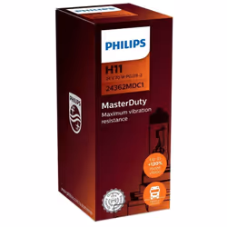 Lampe pour éclairage avant 24 V 24362MDC1 MasterDuty Conçu pour durer Les lampes pour éclairage avant Philips MasterDuty sont ...